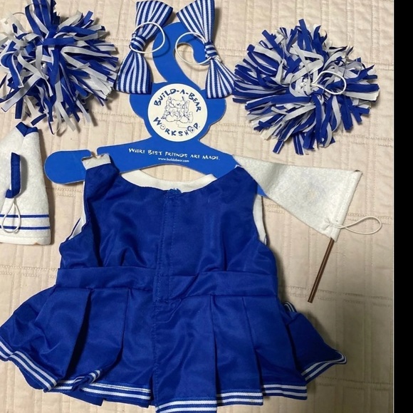 Build a Bear University Piece Cheerleader Outfit - Picture 2 of 2